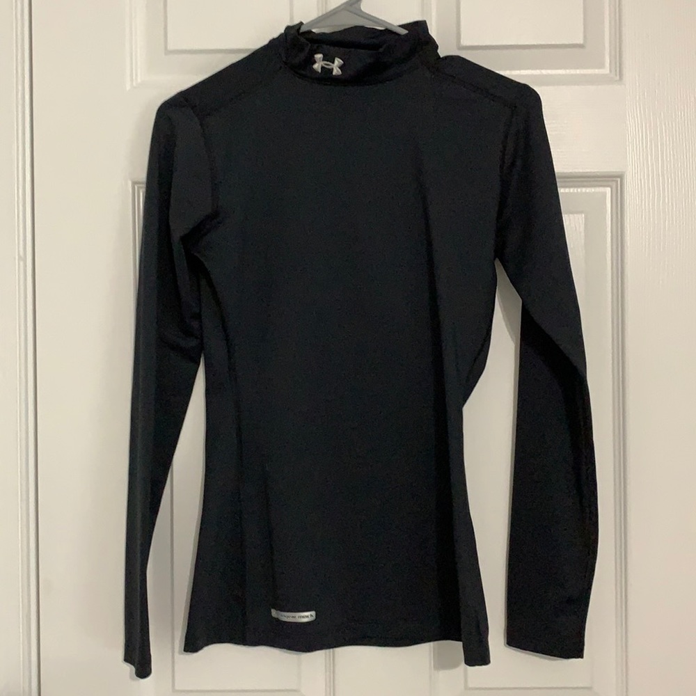 Black under armour mock turtleneck